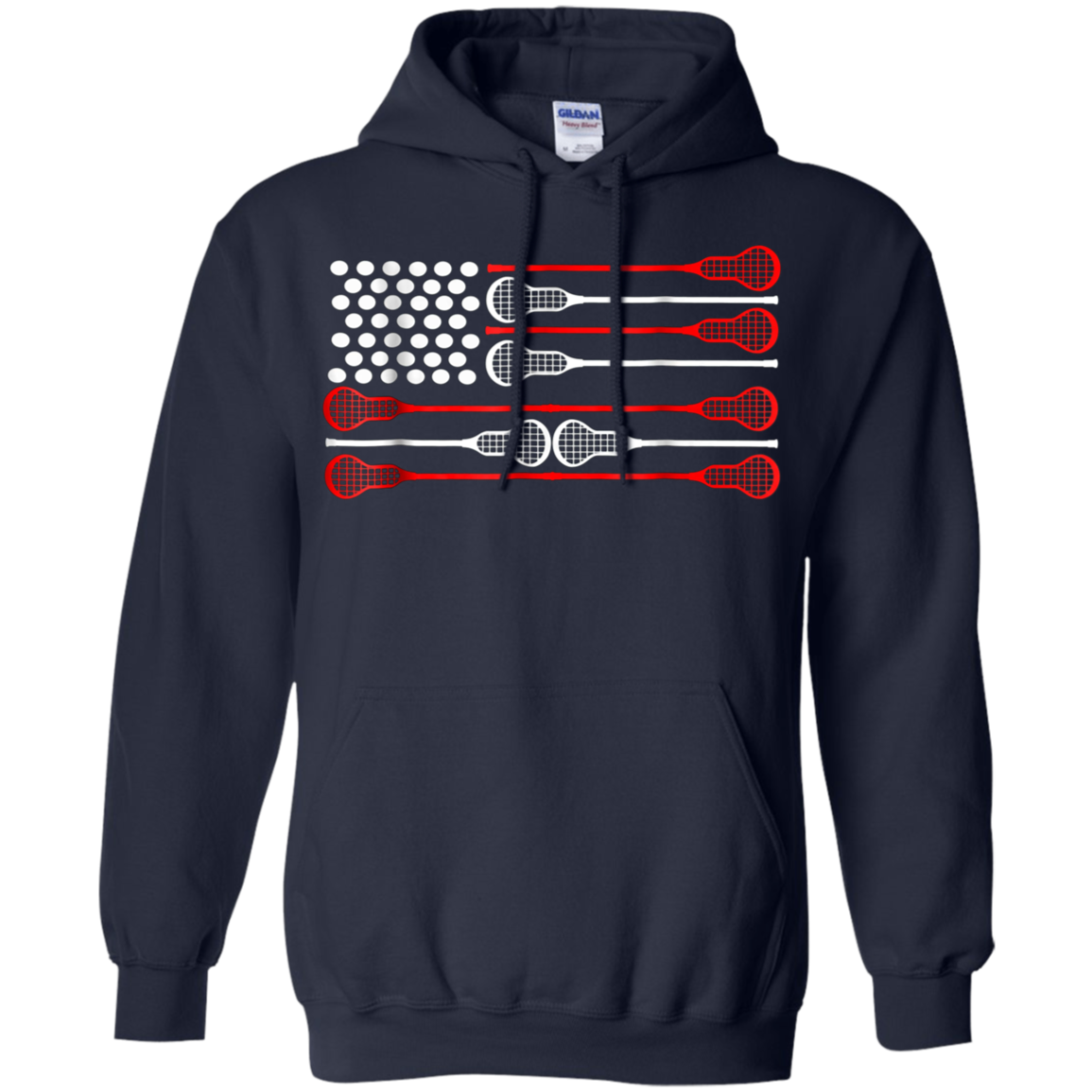 American flag lacrosse shirt 4th of july shirts for men gift