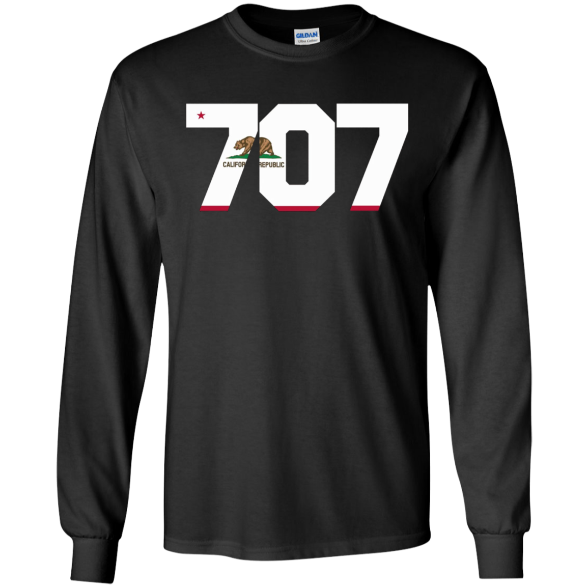 Area Code 707 shirt - Sonoma California tshirt