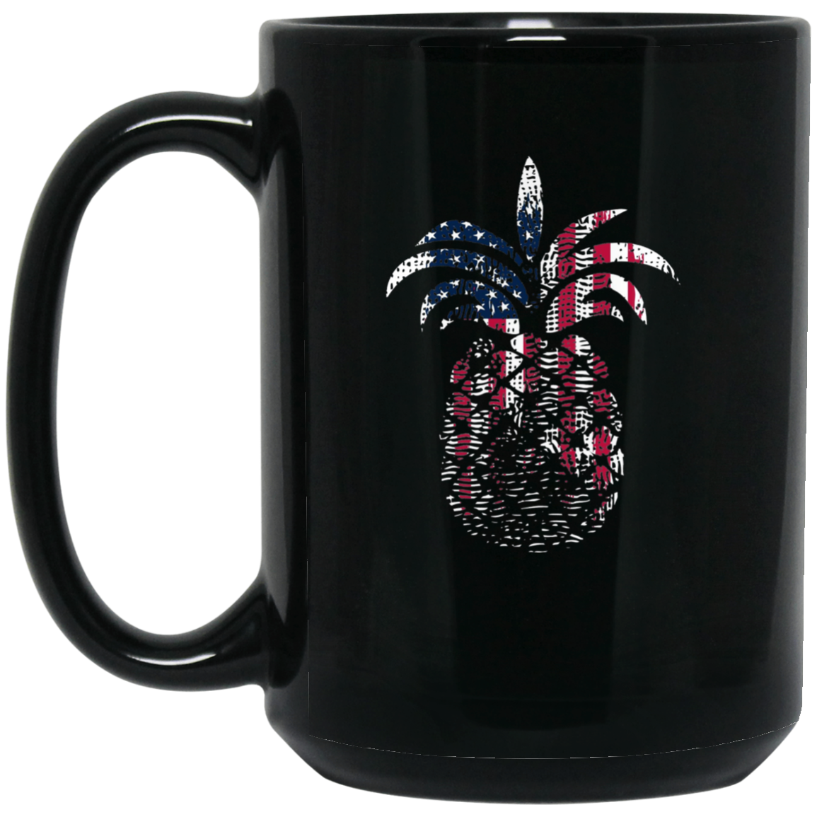 American Flag Pineapple 4th Of July Party T Shirt