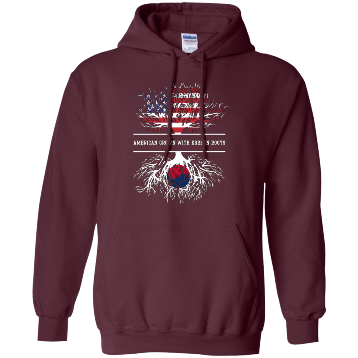 American Grown With Korean Roots T-Shirt South Korea Tee