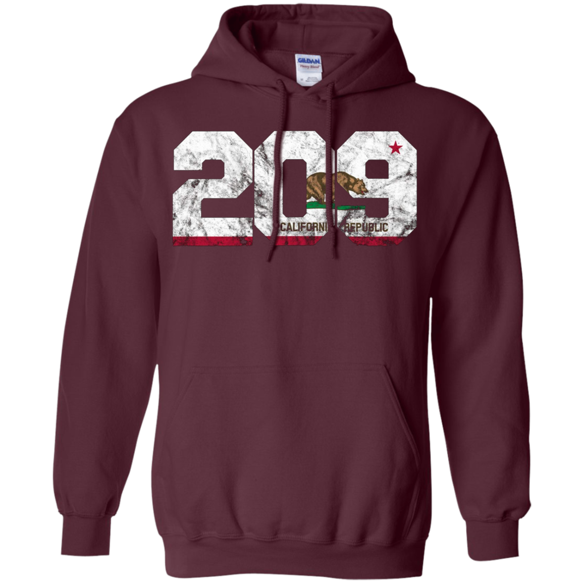 Area Code 209 shirt - Modesto California t-shirt