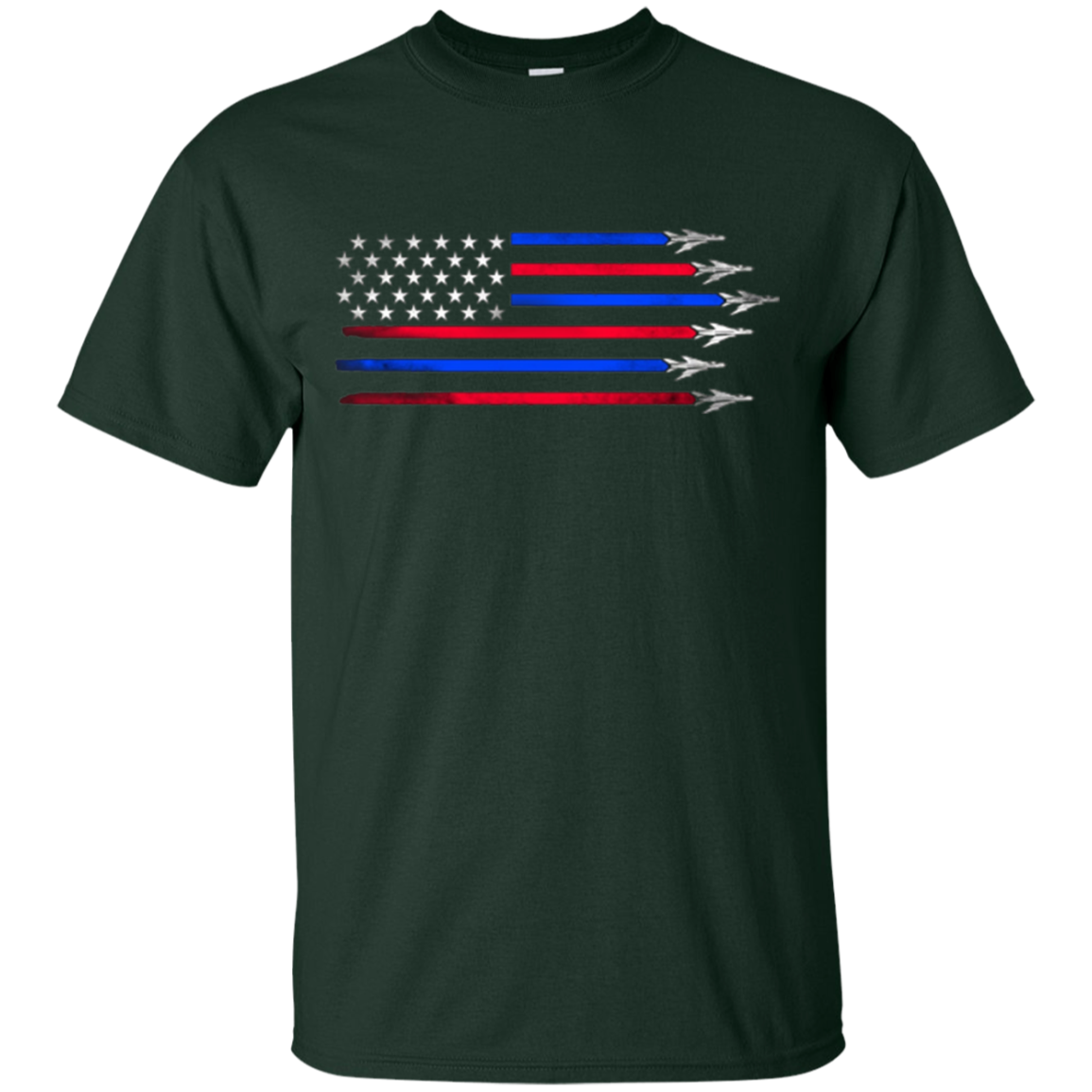 American Flag Independence Day T-Shirt for 4th of July