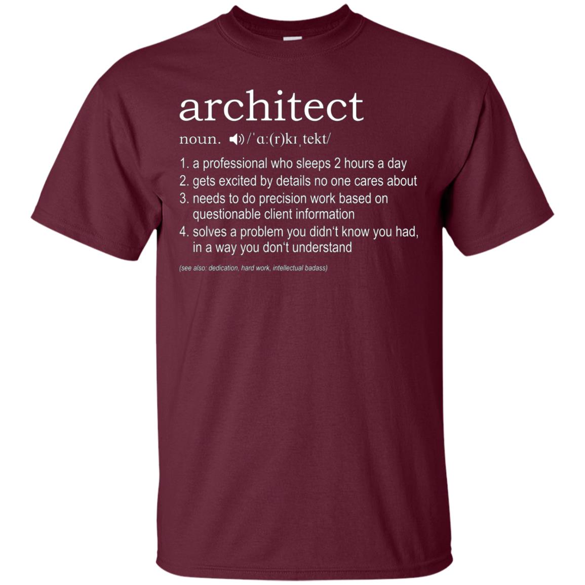 Architect Definition T-Shirt - funny TShirt for architects