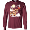Image of Akita Dog Merry Christmas T Shirt