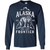 Image of Alaska T Shirt The Last Frontier Bear Home Men Women Gifts