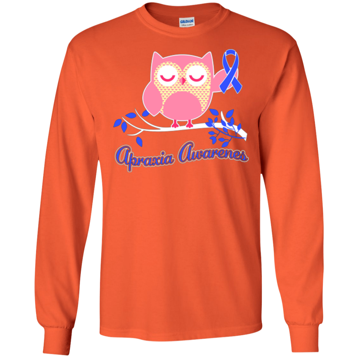 Apraxia Awareness Shirt - Owl Apraxia Awareness