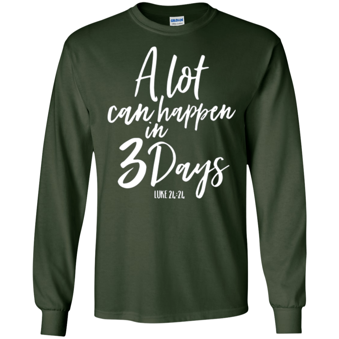 A Lot Can Happen In 3 Days He Is Risen Shirt Easter Tee