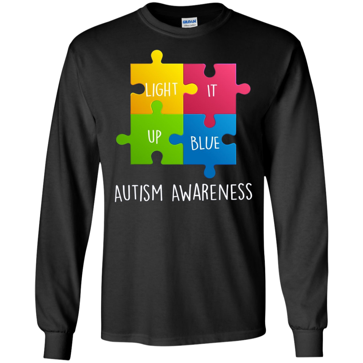 Autism Awareness Light it up Blue T-Shirt
