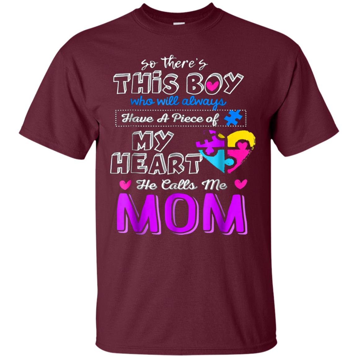 Autism Awareness Puzzle Mom Gift T Shirt