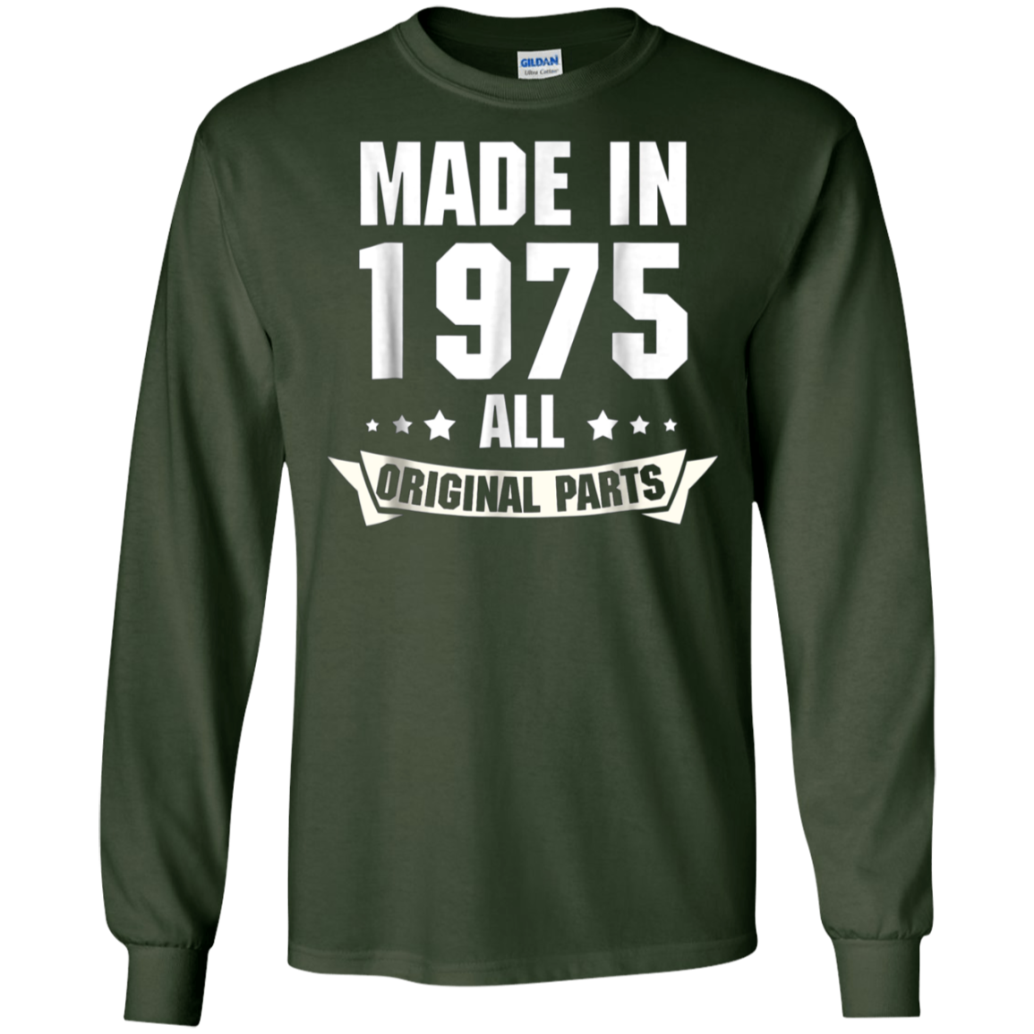 Age Shirt Made in 1975 43rd Years Old 43 Birthday Gift