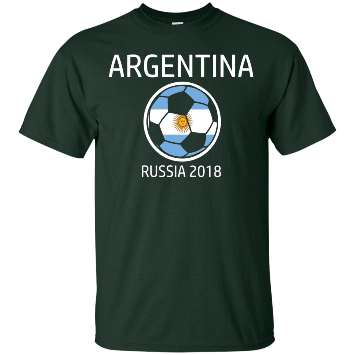 Argentina Soccer Team 2018 Long Sleeve Football T Shirt
