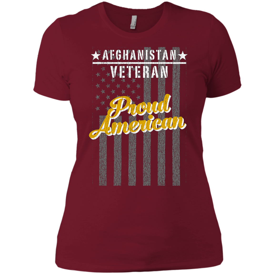 Afghanistan War Veteran Shirt Proud American Soldier