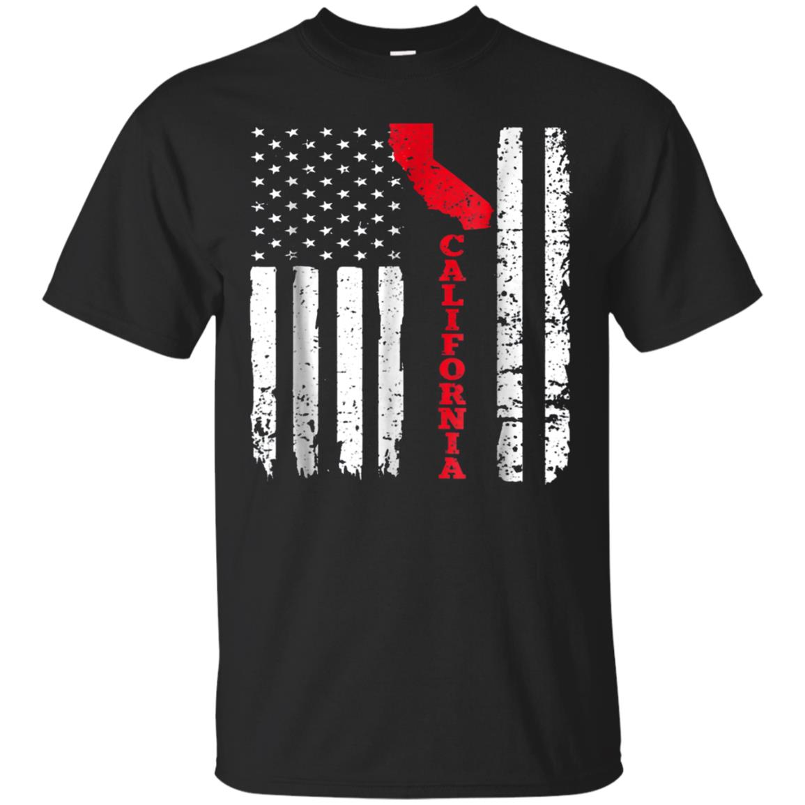 America California Flag tShirt Independence Day
