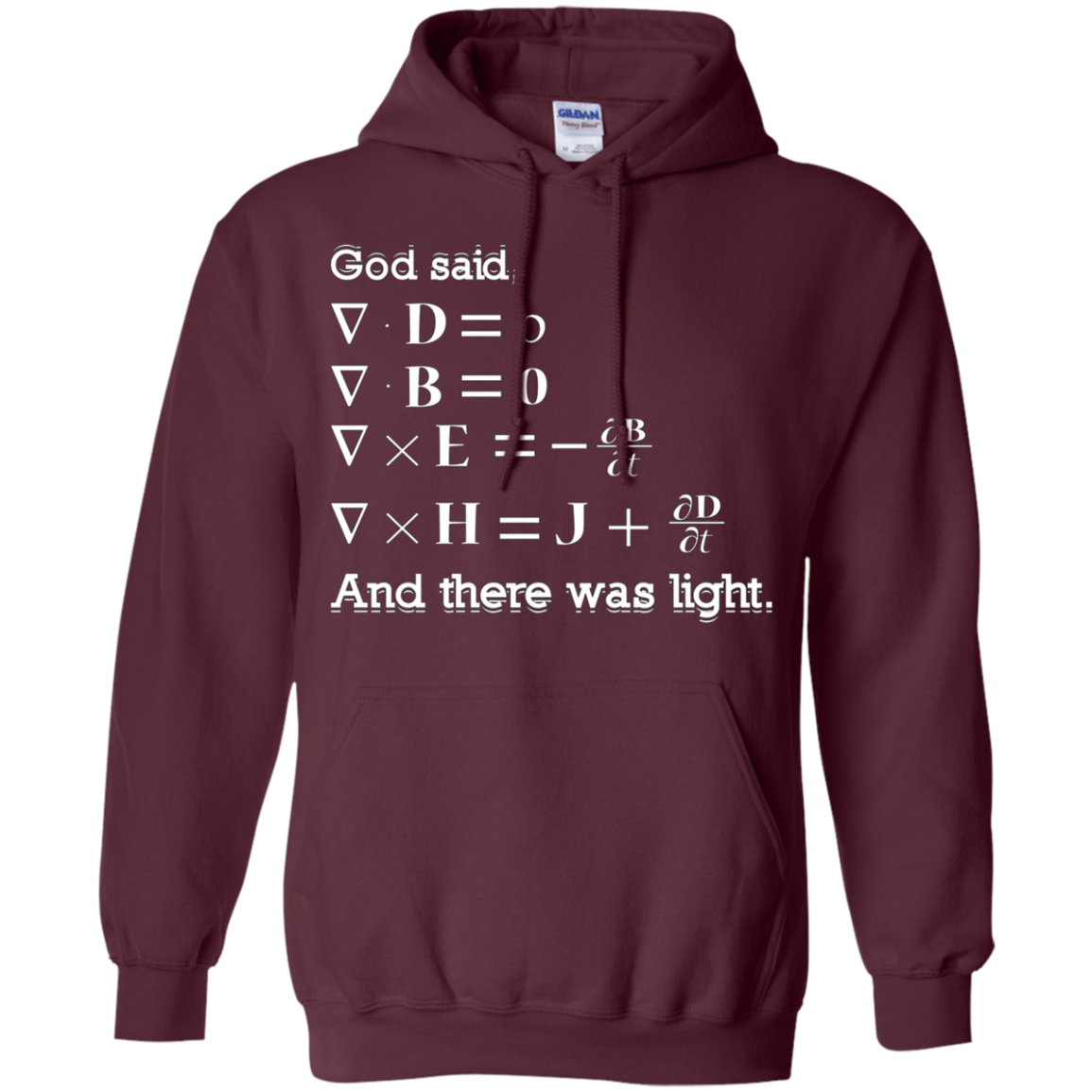And God Said, Let There Be Light Physics Gift T Shirt