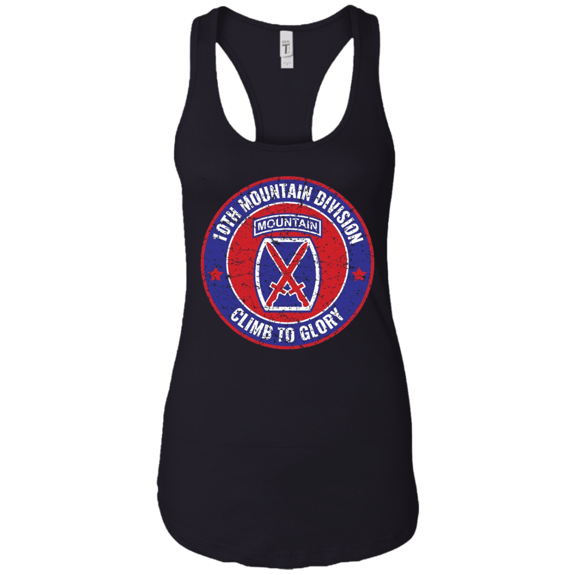 10th Mountain Division T Shirt Climb To Glory 20550