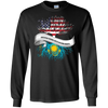 Image of American Grown with Kazakh Roots T-Shirt Kazakhstan Tee