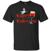 Image of Funny Halloween Wine Tshirt, Happy Hallowine, for Men Women