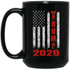 Image of American Flag Vintage Design Trump 2020 T-shirt
