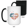 Image of American Flag Nursing Heart National Nurse Week T-shirt