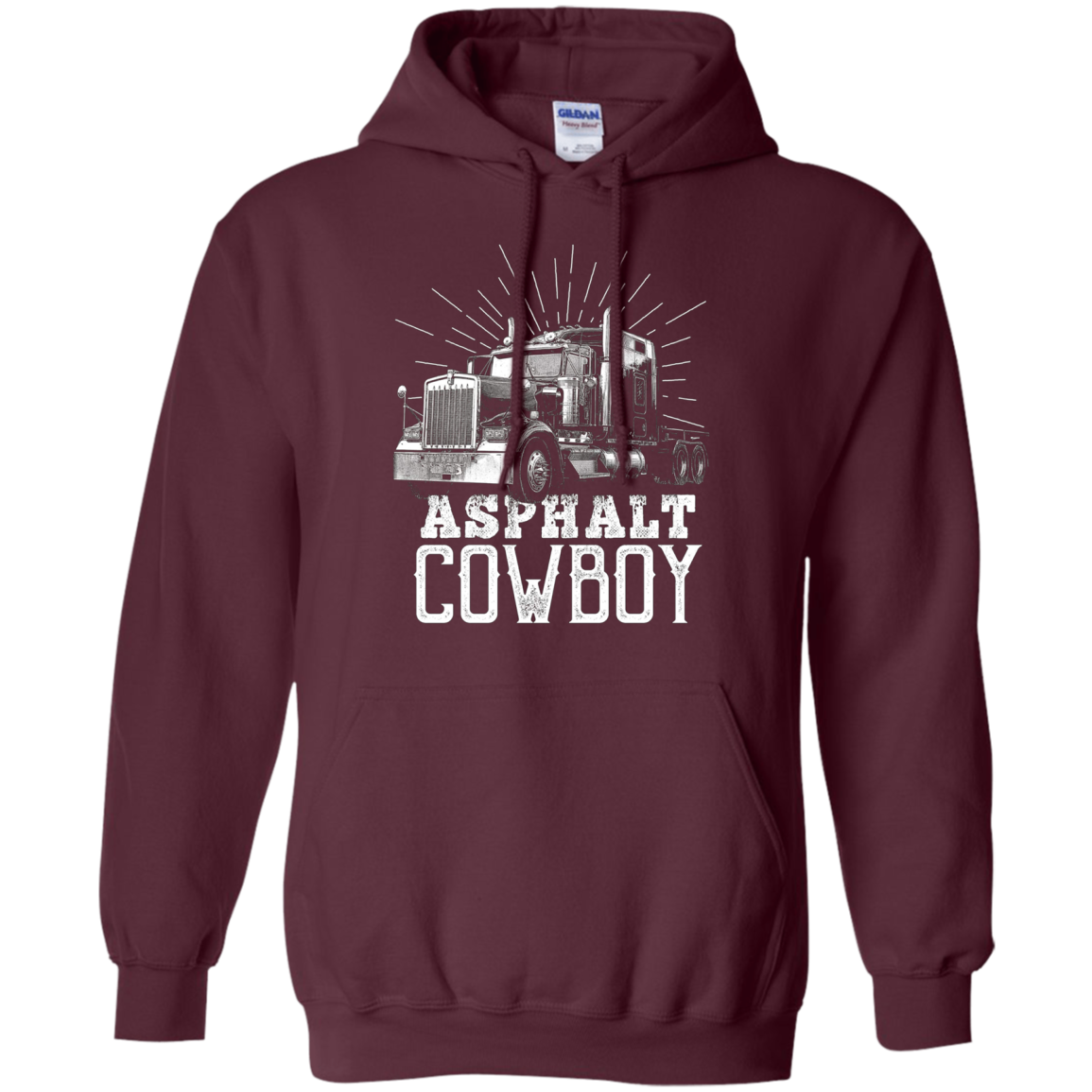 Asphalt Cowboy Trucker Truck Driver Shirt Truck Driver Gift