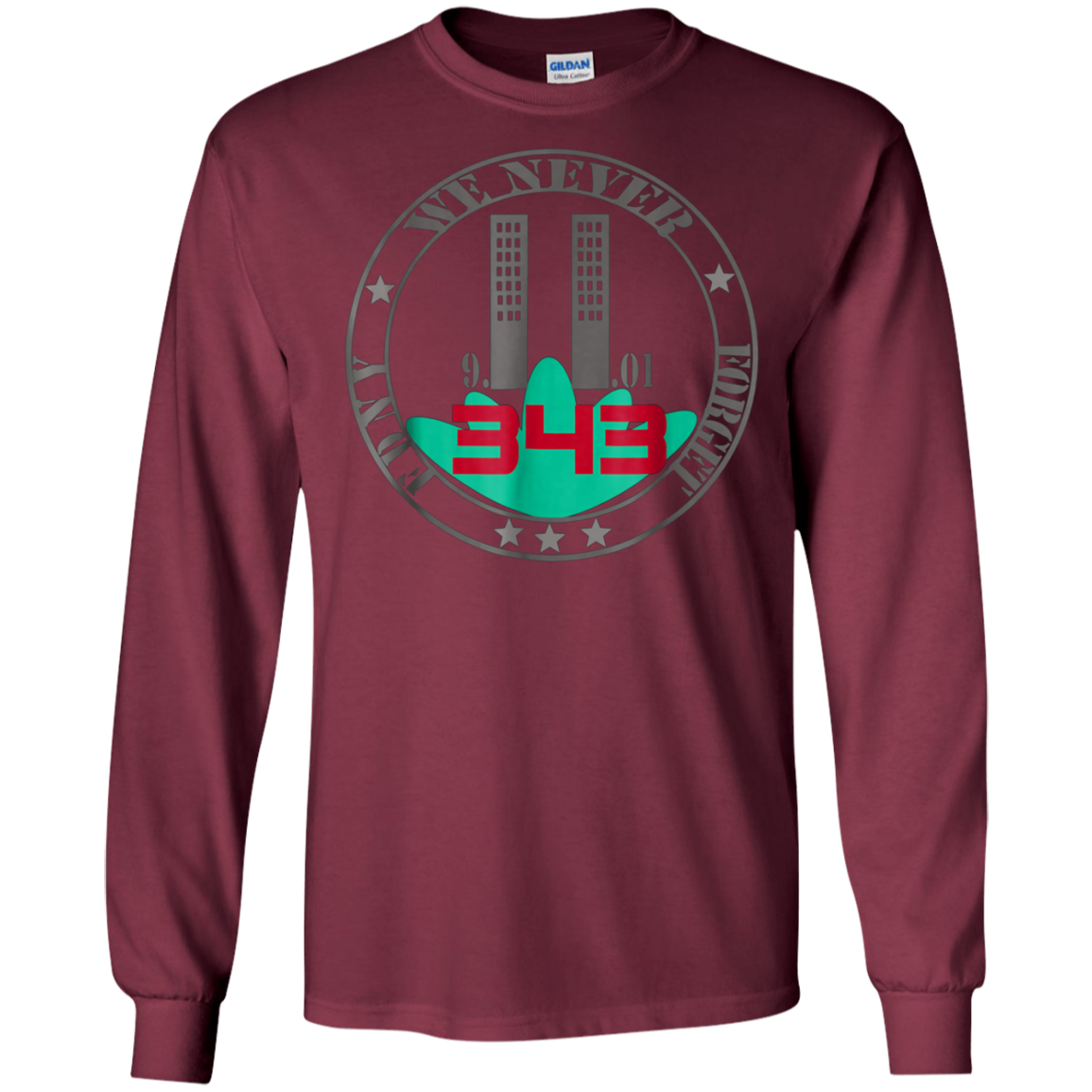 Always Remember Twin Tower Never Forgive T-shirt Sept 11th