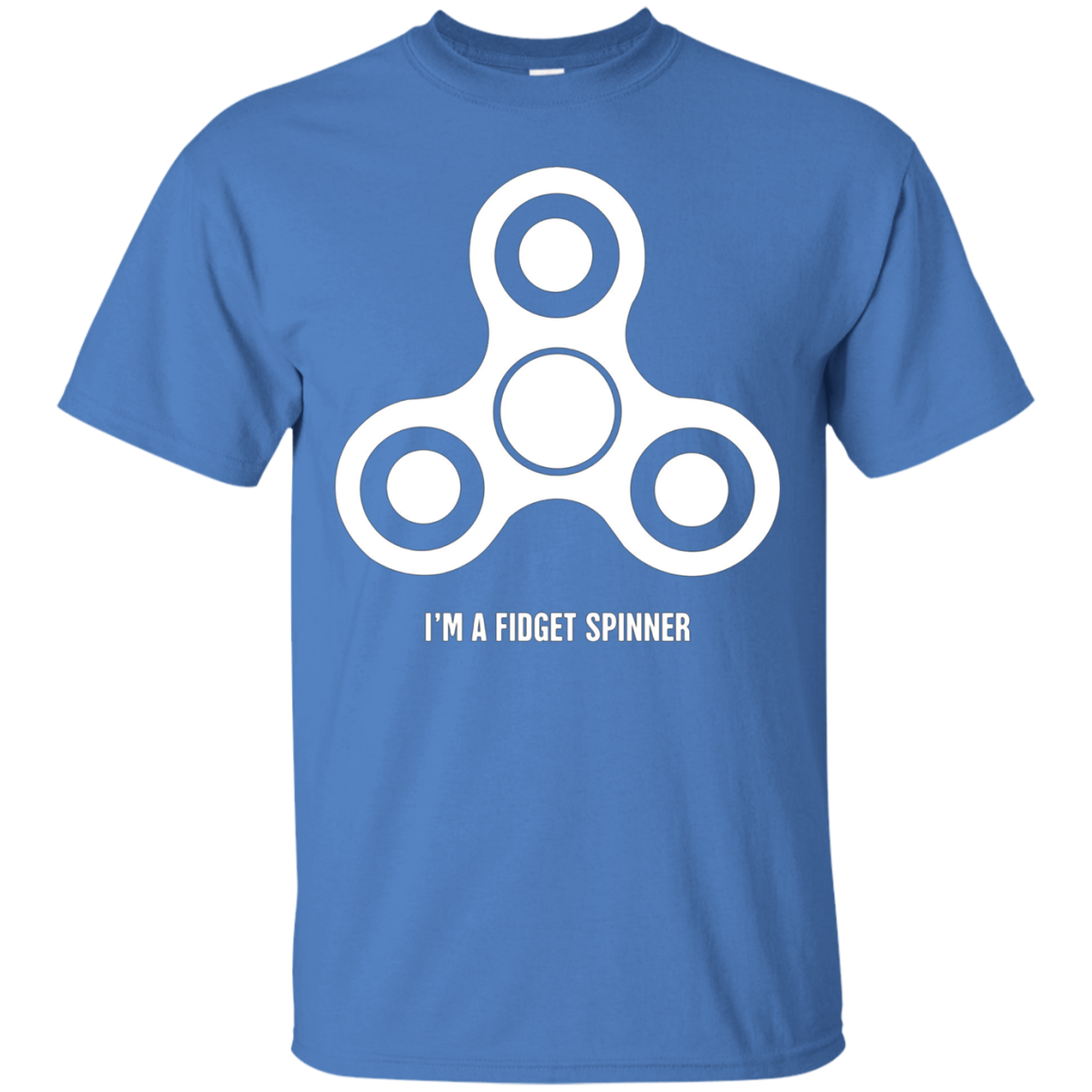 "I'm A Fidget Spinner" Lazy Halloween Costume T-Shirt