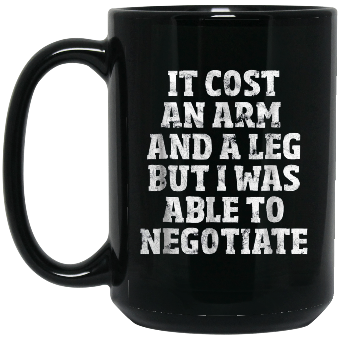 Amputee T-Shirt: Able To Negotiate Funny Leg Amputee Shirt