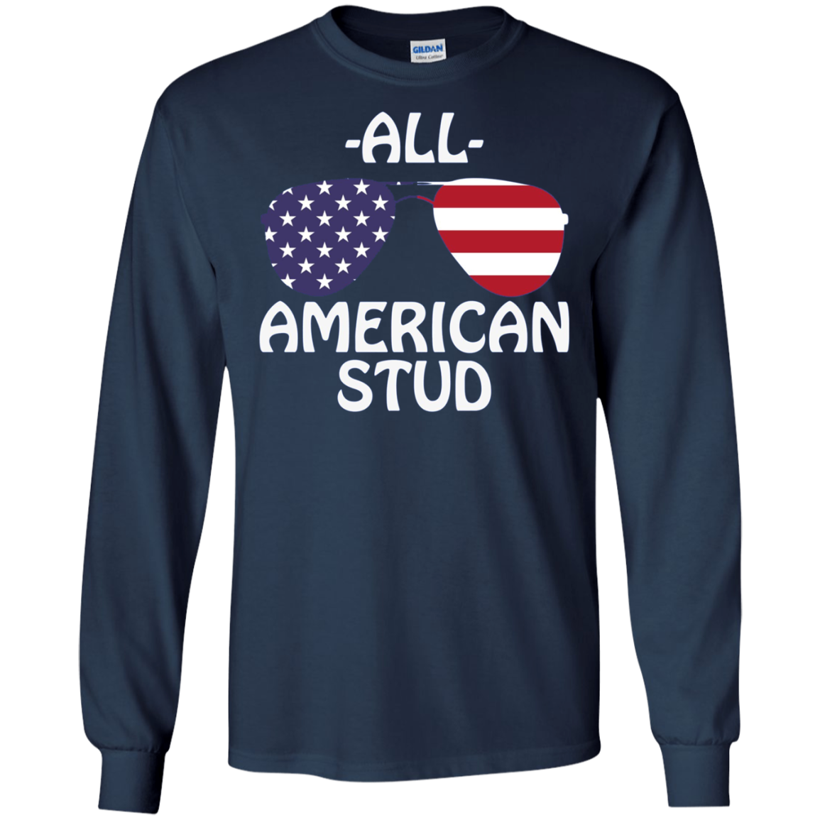America 4th of July Patriot Sunglass USA Flag Cool T-shirt