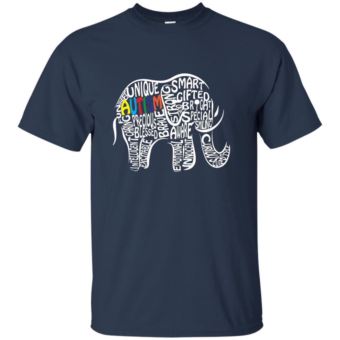 Autism Awareness Elephant Long Sleeve T Shirt