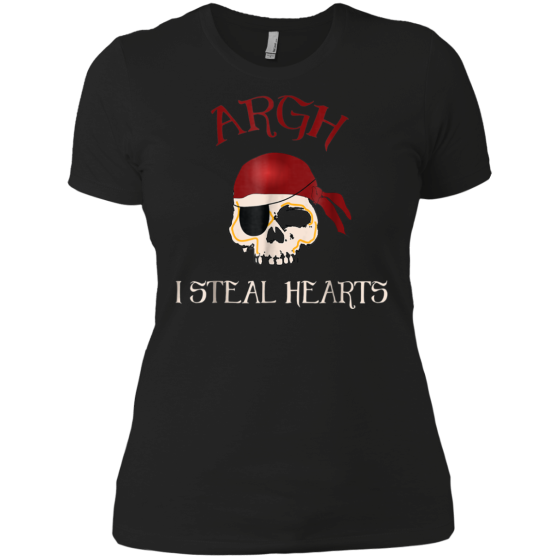 Argh I Steal Hearts Pirate Party Shirt Birthday