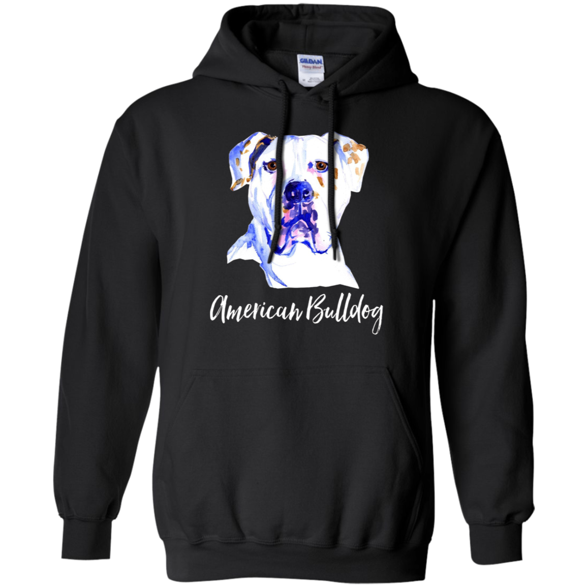 American Bulldog Dog T-Shirt Dog Lover Gift Bull Dog