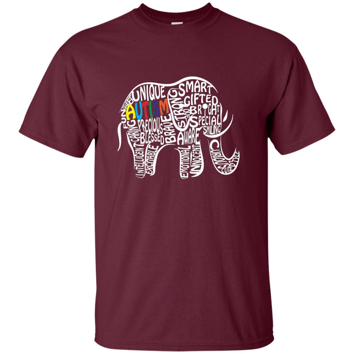 Autism Awareness Elephant Long Sleeve T Shirt
