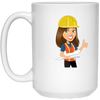 Image of Woman Architect Shirt Contractor Construction T-Shirt