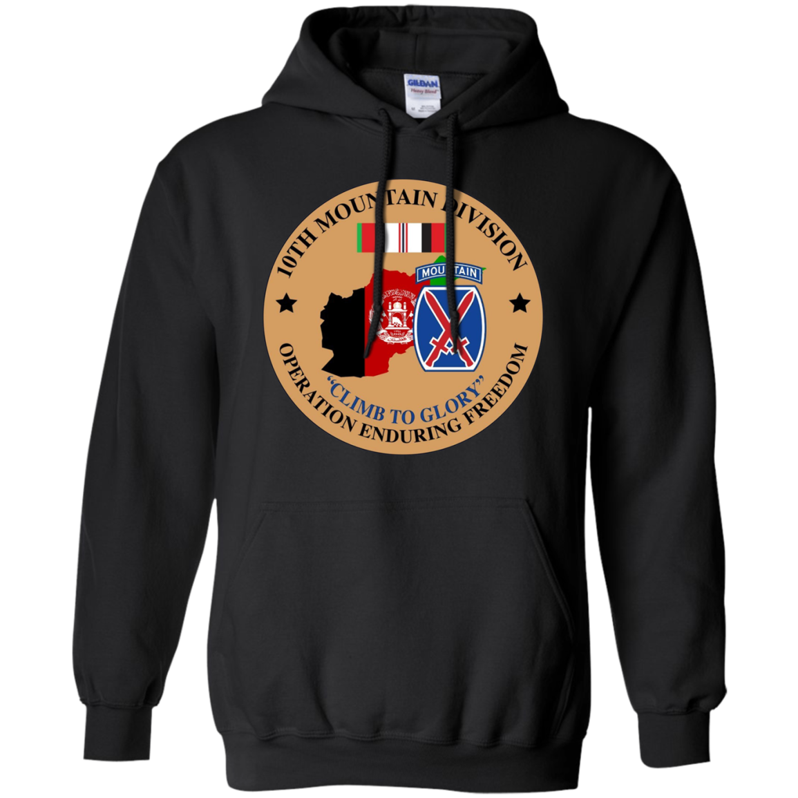 10th Mountain Division Afghan War Veteran Shirt