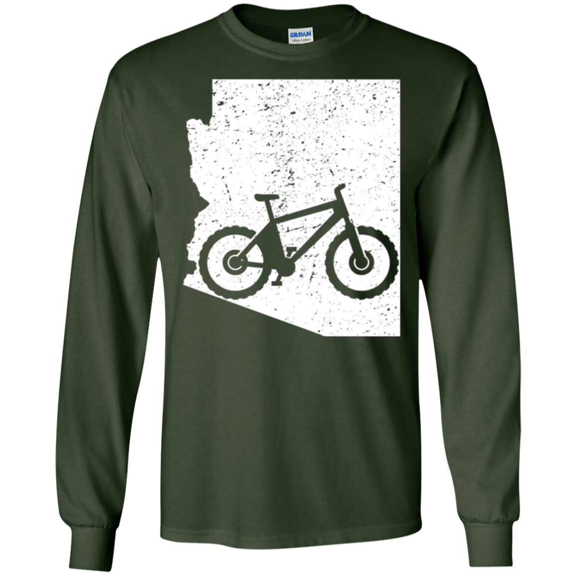 Arizona Mountain Bike Shirt: Biking Cycling MTB Biker Gift