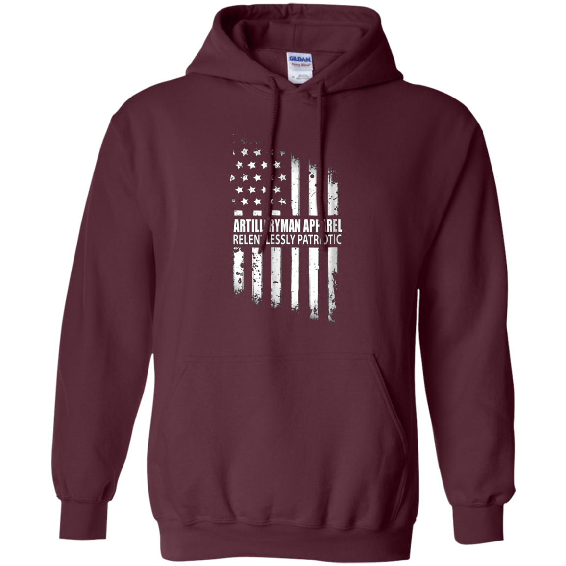 Artilleryman T-shirt, Artillery Apparel Relentless Patriotic