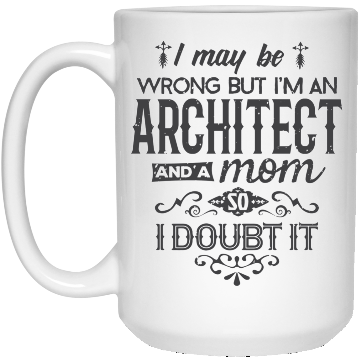 Architect Mom Shirt I May Be Wrong Mommy Gift TShirt
