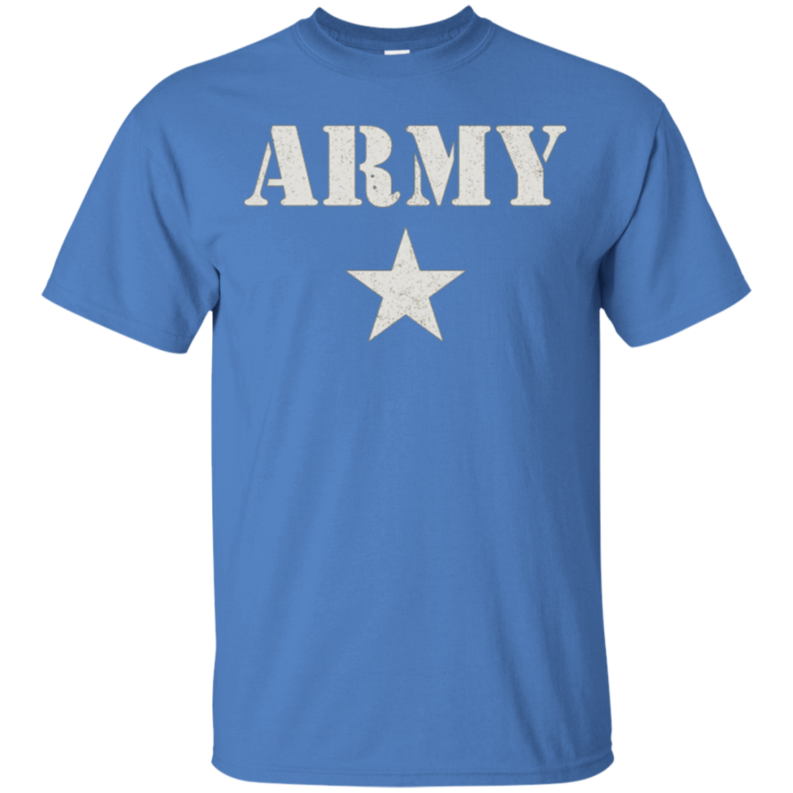 Army Pochoir Star Shirt Vintage Workout PT Tee