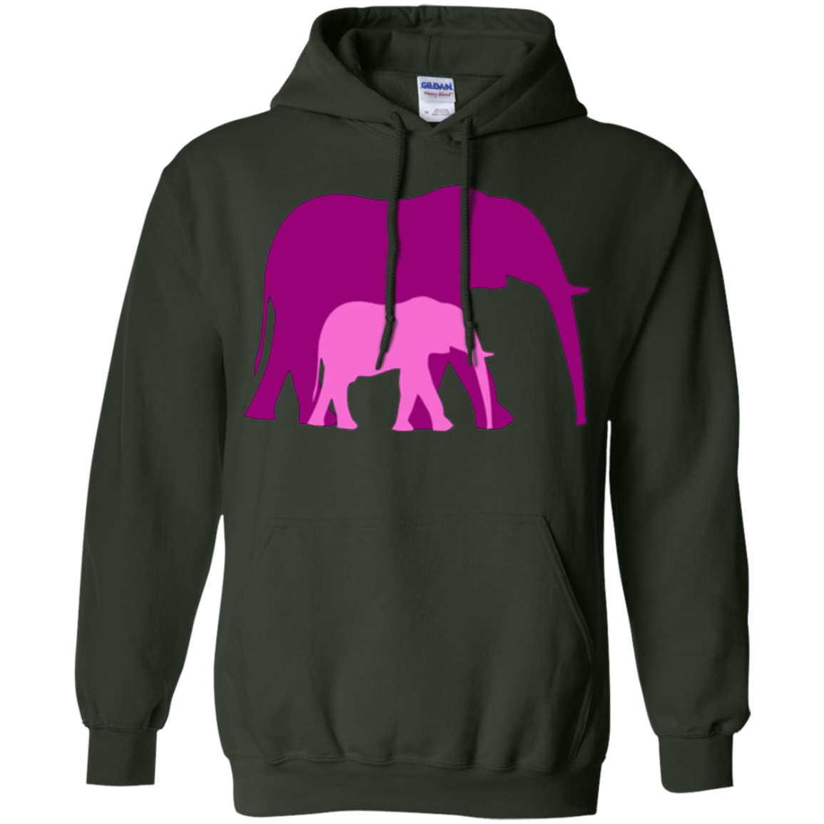 "Mother Daughter Bond" Elephant Herd Parent Child T-Shirt