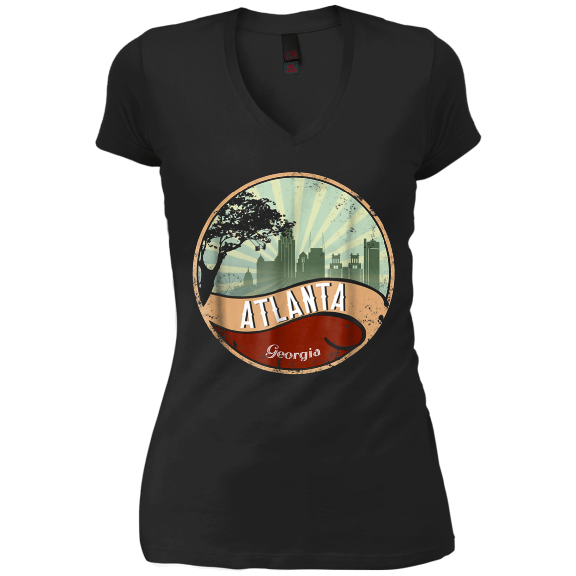 Atlanta Vintage Retro Design City Style T-Shirt