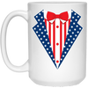 Image of 4th of July USA Tuxedo T-shirt
