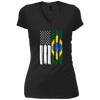 Image of American Brazil Patriotic Flag T-shirt