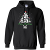 Image of Christmas Tree Merry Christmas Cat Lover Gift T-shirt