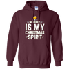Image of Christmas Spirit shirt Whiskey Is My Christmas Spirit