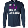 Image of Alzheimer's Awareness T-shirt I Wear Purple For My Godmother