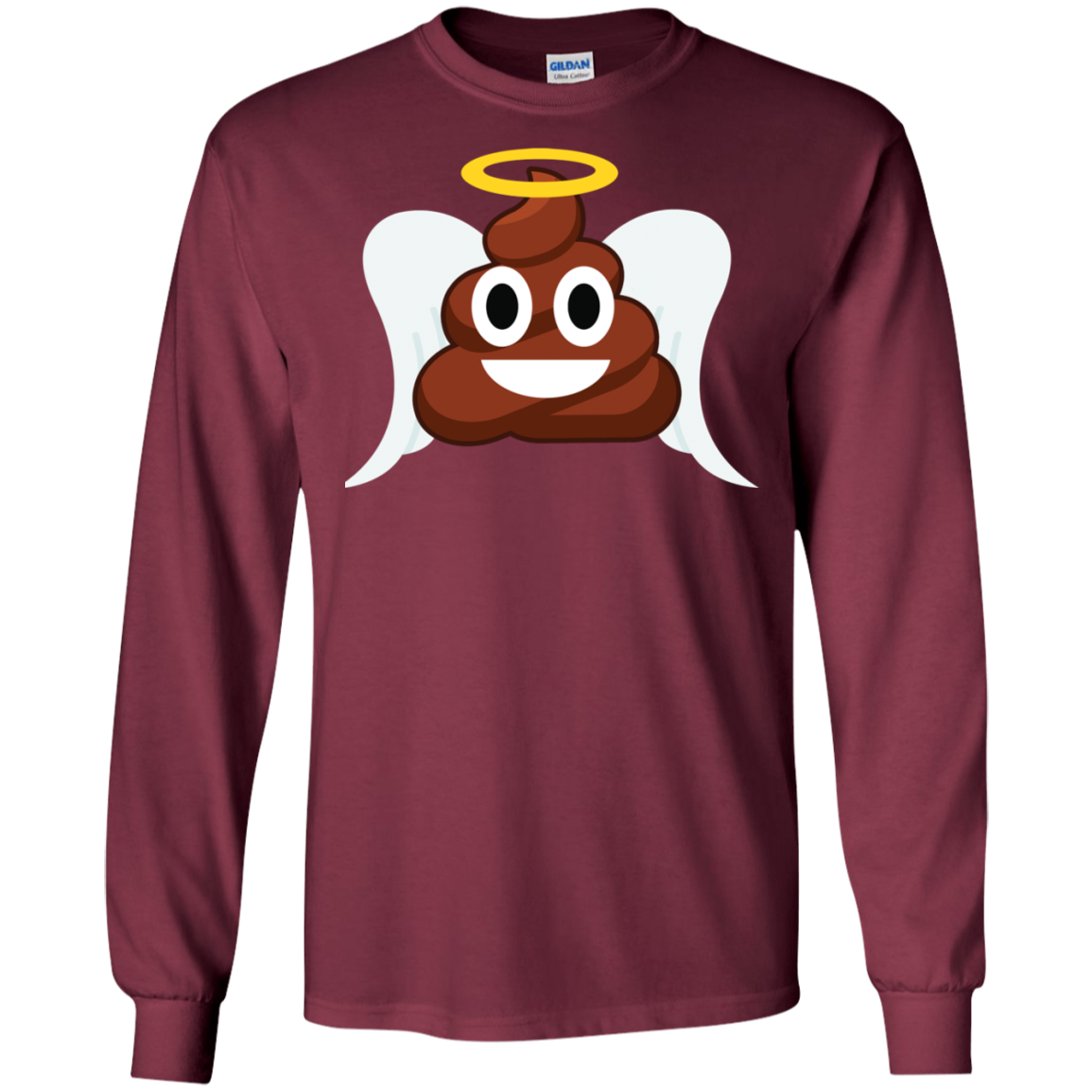Santa Poop Emoji Funny Christmas Shirt