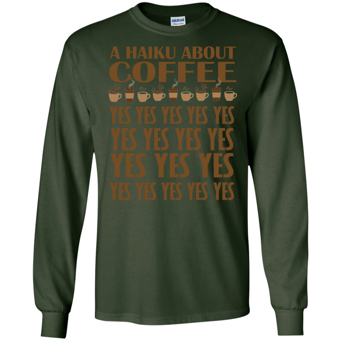A Haiku About Coffee Yes Poem T-Shirt
