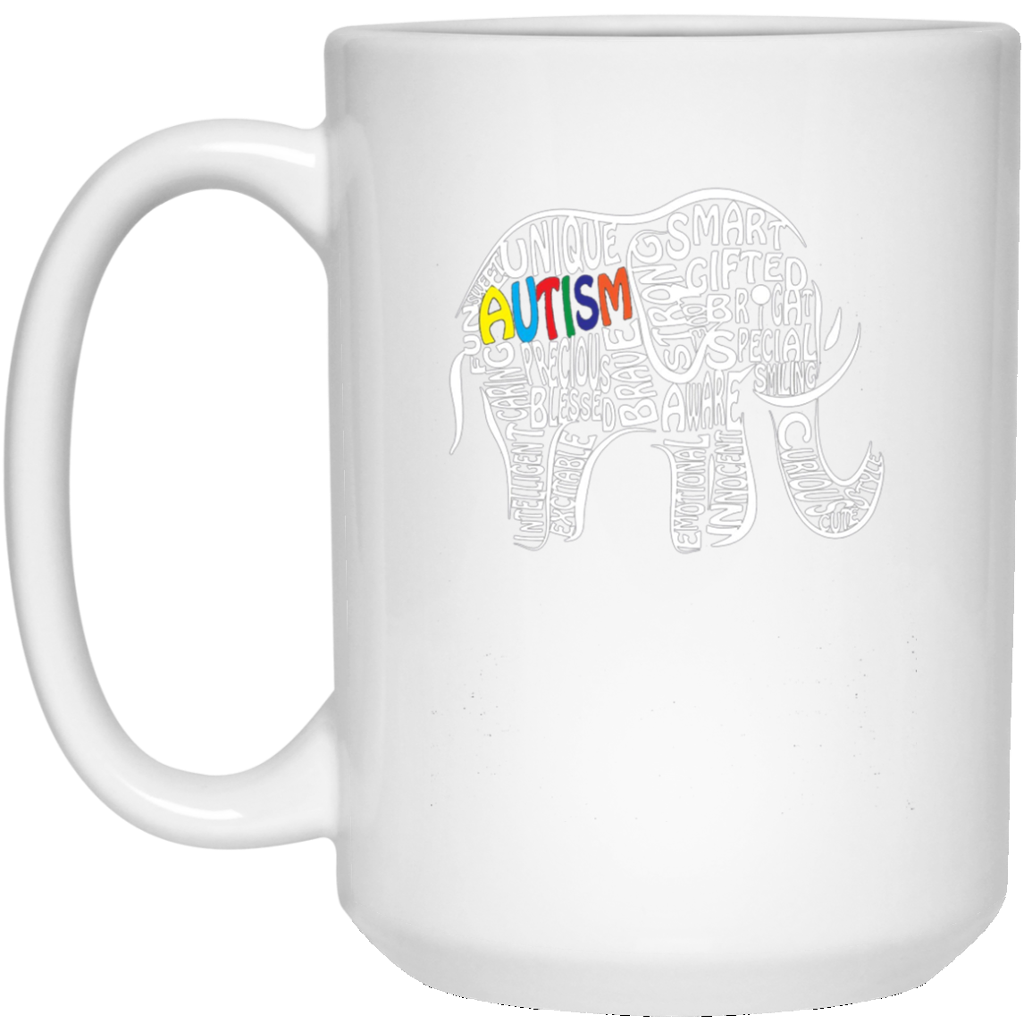 Autism Awareness Elephant Long Sleeve T Shirt