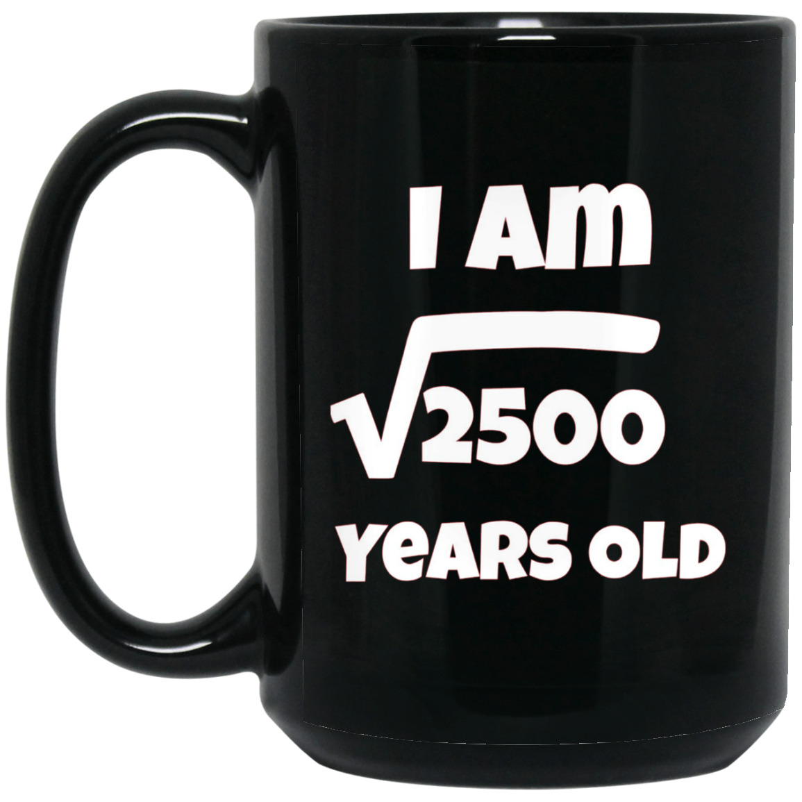 50 year old 50th Birthday Gift Idea: Square Root of 2500 Tee