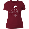 Image of "It's not the fall that kills you, it's the landing." Tee